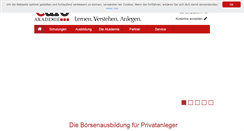 Desktop Screenshot of euro-akademie.net